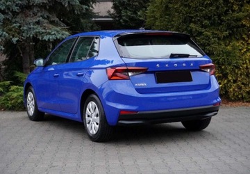 Skoda Fabia IV 1.0 MPI 80KM 2023 Skoda Fabia Bezwypadek Salon PL LPG Klimatyzacja Lane Assist FV23, zdjęcie 4