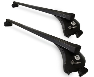 KUFR STŘEŠNÍ ZÁKLADNÍ NA STŘEŠNÍ NOSIČ + ZÁMKY BOSCH 120CM NOSNÍKU OCELOVÉ