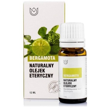 Naturalny olejek eteryczny BERGAMOTKA 10ml Naturalne Aromaty