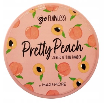 Puder sypki scalajacy MAX&MORE Go Flawless Pretty Peach 22 g