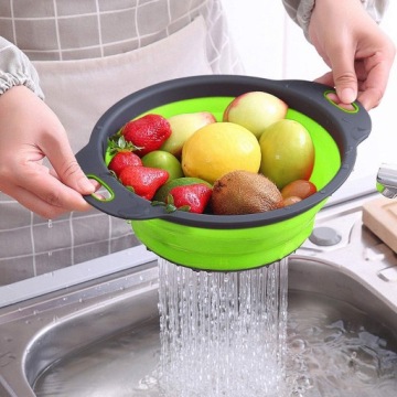 СИЛИКОНОВЫЙ ДУРШЛАГ СИТО СКЛАДНОЙ СИТО