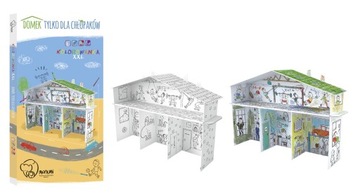 Domek do kolorowania Monumi 3D XXL