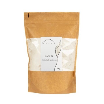 Kaolin Kaolinite Glinka Kaolinowa biała 1kg