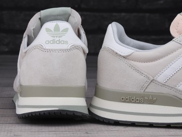 Buty męskie, sportowe Adidas ZX 500 CREAM GREEN SKÓRA ORIGINALS