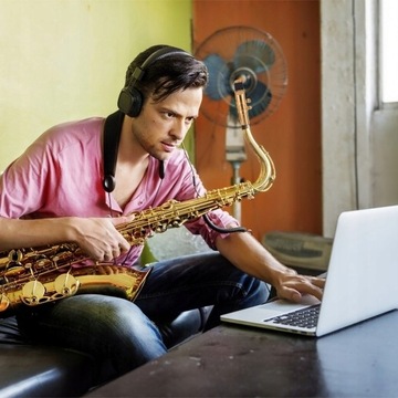 1 zestaw Sax ustnik Saksofon altowy ligatura