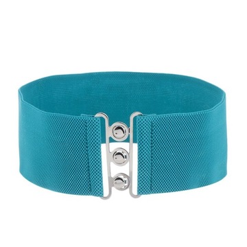 Women Casual Stretch Ladies Metal Buckle