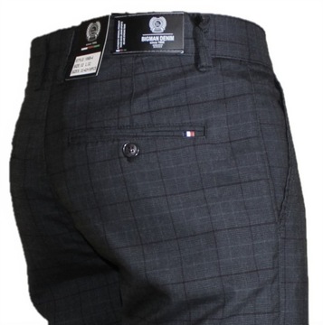 ДЛИННЫЕ БРЮКИ С ПОКРЫТИЕМ, ЧЕРНЫЕ ПРЯМЫЕ L34 W34