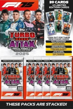 Topps Turbo Attax Official Formula 1 2025 F1 Mega Multipack 41 kart