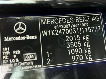 Mercedes Klasa B W247 2020 Mercedes B 180 Automat Elektryczna klapa FV23%, zdjęcie 10