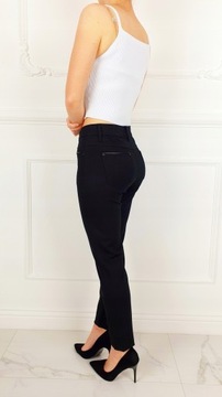 #DAMSKIE SPODNIE DOPASOWANE - MODELUJĄCE Plus Size