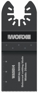 Brzeszczot multitool uniwersalny 35mm WORX WA5014