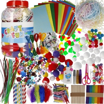 ТВОРЧЕСКИЙ ХУДОЖЕСТВЕННЫЙ НАБОР ДЛЯ ДЕТЕЙ, ПЛАСТИК, ОГРОМНЫЙ ТРУБ XXL