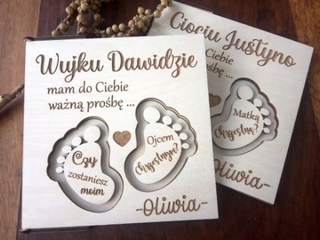 ПРИГЛАШЕНИЕ, ТЕТЯ, БУДЕШЬ КРЕСТНОЙ, КРЕЩЕНИЕ 3д