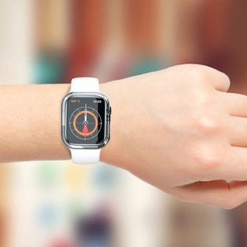 ПРОЧНЫЙ ЗАЩИТНЫЙ ЧЕХОЛ ДЛЯ APPLE WATCH 7 8 9 (45 ММ) ЧЕРНЫЙ