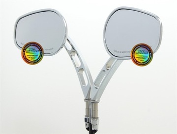 lusterka do Harley Touring 82-22 chrom eliptyczne