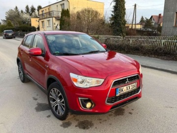 Mitsubishi ASX I SUV Facelifting 2015 1.6 117KM 2016 Mitsubishi ASX Sliczny ASX 1.6 benzyna 117tys km grzany fotel Parktronik, zdjęcie 13