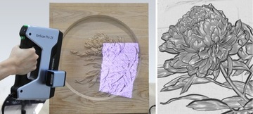 Сияющий 3D-сканер Einscan Pro 2X V2