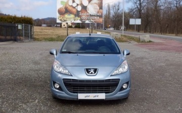Peugeot 207 CC 1.6 VTi 120KM 2010 Peugeot 207 CC 1.6 120KM Kabriolet Zarejestrowany Klima Grzane fotele 1.6, zdjęcie 1