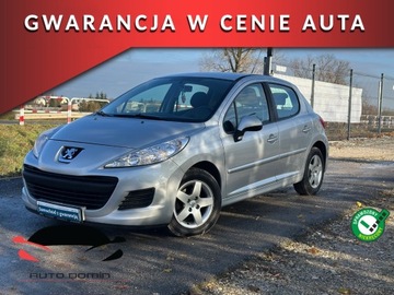 Peugeot 207 Hatchback 5d 1.4 75KM 2010 Peugeot 207 Raty 1.4 8V benz 75KM Starsza jednostka bez awaryjna KLIMA GW