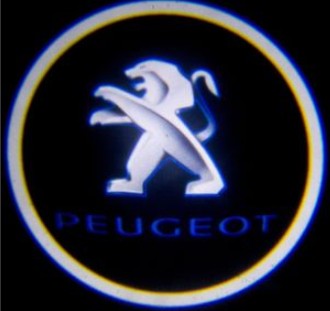 PEUGEOT 2X LED LOGO ŚWIATŁO LAMPKA POWITALNE PROJEKTOR DO AUTA 408 508 RCZ