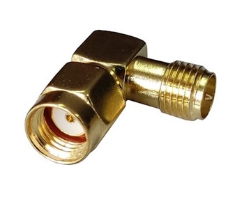 ZŁĄCZE KĄTOWE RP SMA ADAPTER WTYK KĄTOWY RP-SMA
