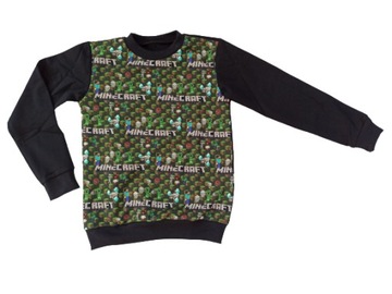 Bluza dresowa 146 Minecraft