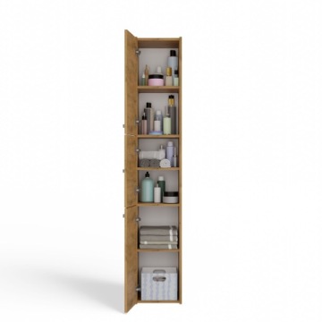 SZAFKA ŁAZIENKOWA SŁUPEK REGAŁ S33 DĄB ARTISAN