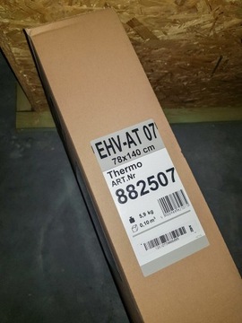 FAKRO EHV-AT THERMO 78x140 kołnierz KOLOR CZARNY