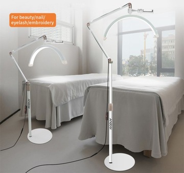 Andoer HD-M2X 20W półksiężycowa lampa podłogowa LED biała