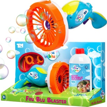 BLASTER FRU BLU Miotacz baniek +0,5 litra płyn NIE PLAMI UBRAŃ!!