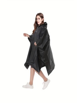 УНИВЕРСАЛЬНОЕ ДОЖДЕВОЕ ПОНЧО С КАПЮШОНОМ