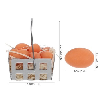 АКСЕССУАРЫ ДЛЯ КУКОЛЬНОГО ДОМИКА, мини-модели яиц, стол МИНИАТЮРНАЯ ЕДА