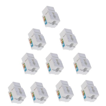 4x10шт CAT6 Keystone Jack Модуль сетевого разъема Enternet-модуль