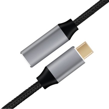 КАБЕЛЬ USB-C, гнездовой удлинитель Thunderbolt 3, 4K, 60 Гц, 10 ГБ, 100 Вт, 1 м
