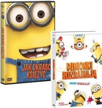 JAK UKRAŚĆ KSIĘŻYC + MINIONKI ROZRABIAJĄ (2DVD)