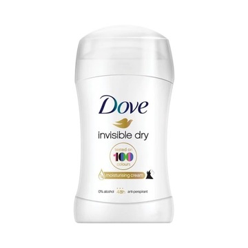 Dove Invisible Dry w sztyfcie antyperspirant dla kobiet 40 ml