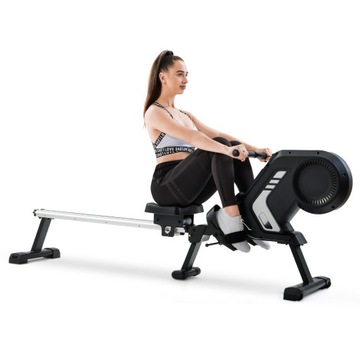 Wioślarz Magnetyczny Wyświetlacz Składany LCD150kg