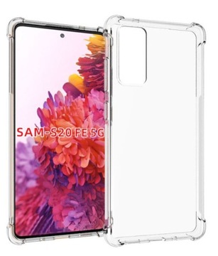 Etui Anti Shock do Samsung Galaxy S20 FE 5G bezbar Case Pokrowiec
