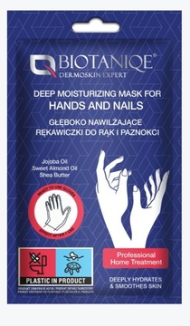 Biotaniqe rękawiczki do rąk i paznokci nawilżające
