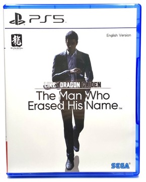 LIKE A DRAGON GAIDEN: THE MAN WHO ERASED HIS NAME | PS5 | ANGIELSKA OKŁADKA