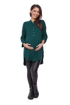 СВОБОДНОЕ АСИММЕТРИЧНОЕ ПЛАТЬЕ-ТУНИКА ДЛЯ беременной размер S - 38