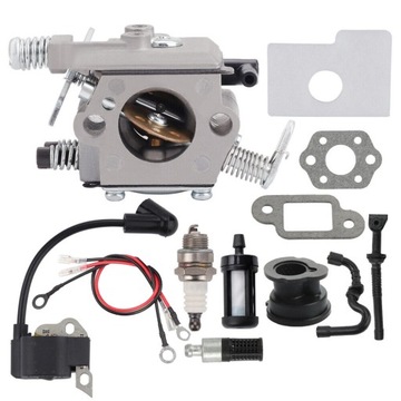 ZESTAW SERWISOWY GAŹNIK DO PIŁY STIHL MS180 017 018 MS170 MS180 ZAMA