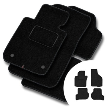 Velurové koberce Streak pro Volkswagen Jetta V 2005-2010