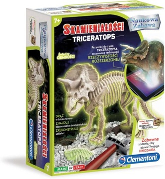 КЛЕМЕНТОНИ ДИНОЗАВР ТИЦЕРАТОПС ИСКОПАЕМЫЕ 7+