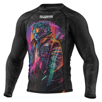 Koszulka Sportowa Męska CYBER ANIMALS 3XL BLACK TI EXTREME HOBBY