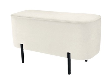 Nowoczesna pufa Puf do przedpokoju - 90 cm
