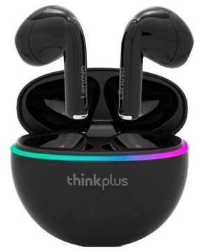 Słuchawki bezprzewodowe douszne bluetooth wodoodporne czarne Lenovo XT 97