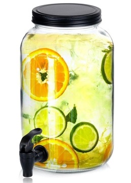 Банка с краном и подставкой 3л на свадьбу, день рождения, вечеринку на природе.