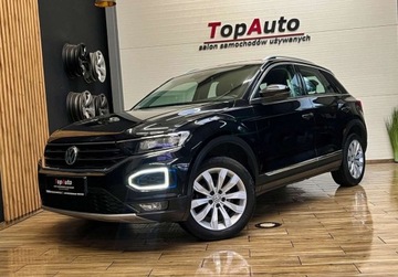 Volkswagen T-Roc I SUV 1.5 TSI ACT 150KM 2019 Volkswagen T-Roc 1.5 TSI 150 KM bezwypadkowy DSG VIRTUAL FULL LED kam, zdjęcie 15