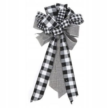 1pc Decorative Elegant Xmas Tree Bowknot Decor